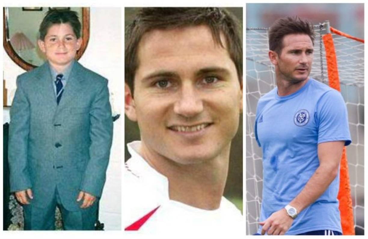 Frank Lampard tenía unos problemas pequeños con el peso cuando era todo un niño. Cada vez que le preguntan por ello se lo toma con mucho humor.