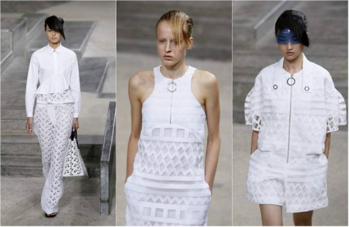 A la mujer imaginada por Kenzo, llena de frescura, le preocupa el futuro del planeta.