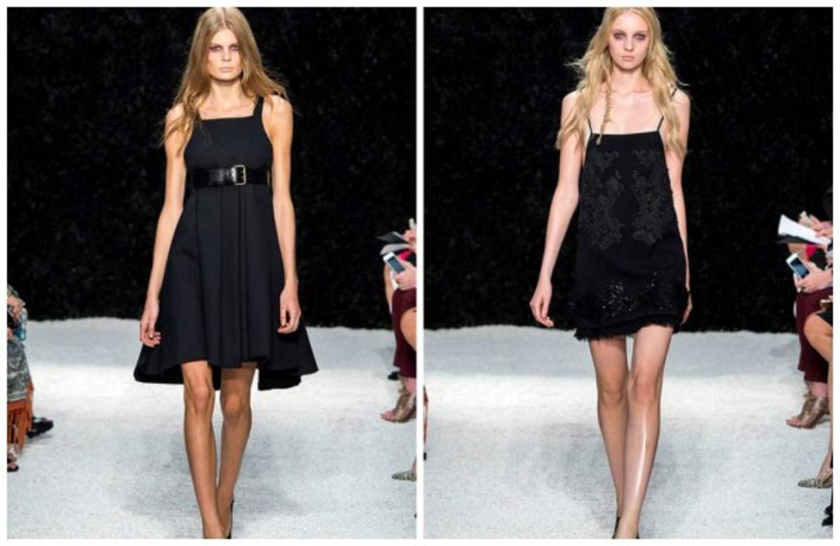 Colección Otoño-Invierno 2015 de la marca Vera Wang.