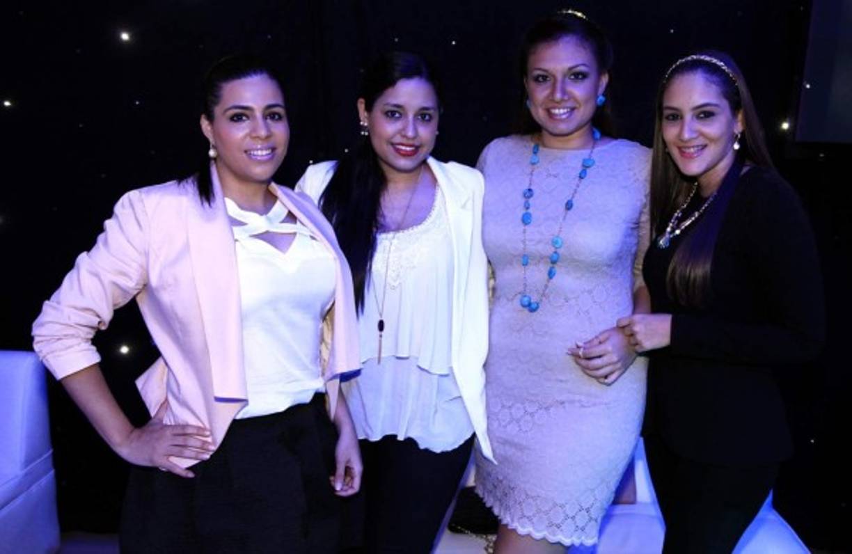 Alejandra Moreno, Tricia Sorto, Andrea Naranjo y Daniela Mazier.