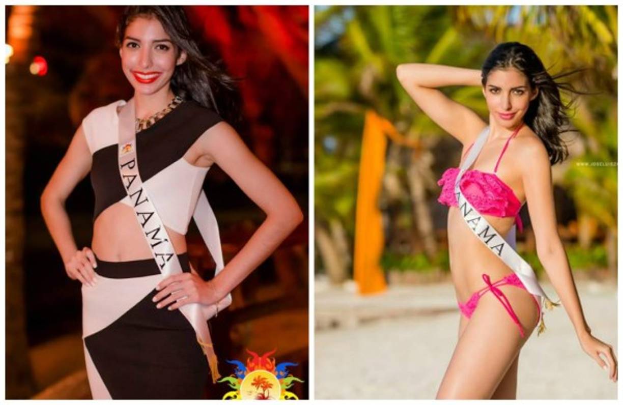 Miss Panamá, María Cristina Saavedra.