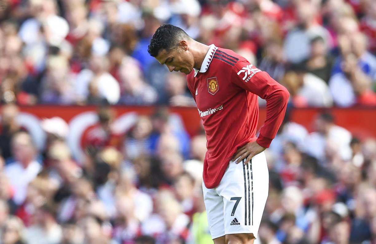 Con razón quiere irse: La frustración de Cristiano Ronaldo tras el pésimo inicio del Manchester United en la Premier