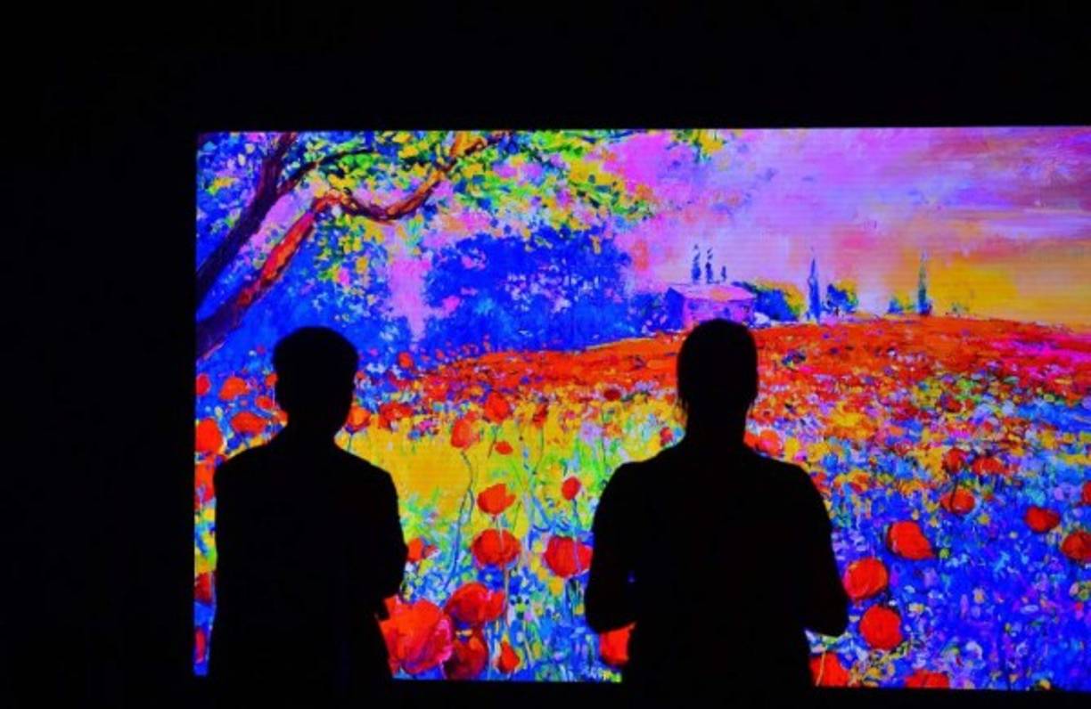 La feria impresionó a los asistentes presentando algunos de los primeros televisores que soportan la resolución 8K.