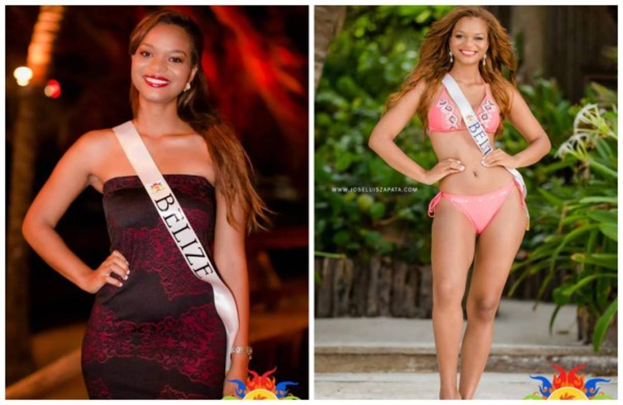 Miss Belize, Samalia Vernon.