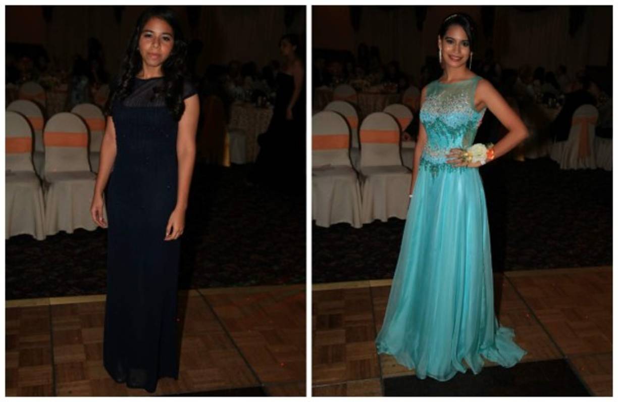 Giselle Reyes y Abby Gavarrete.