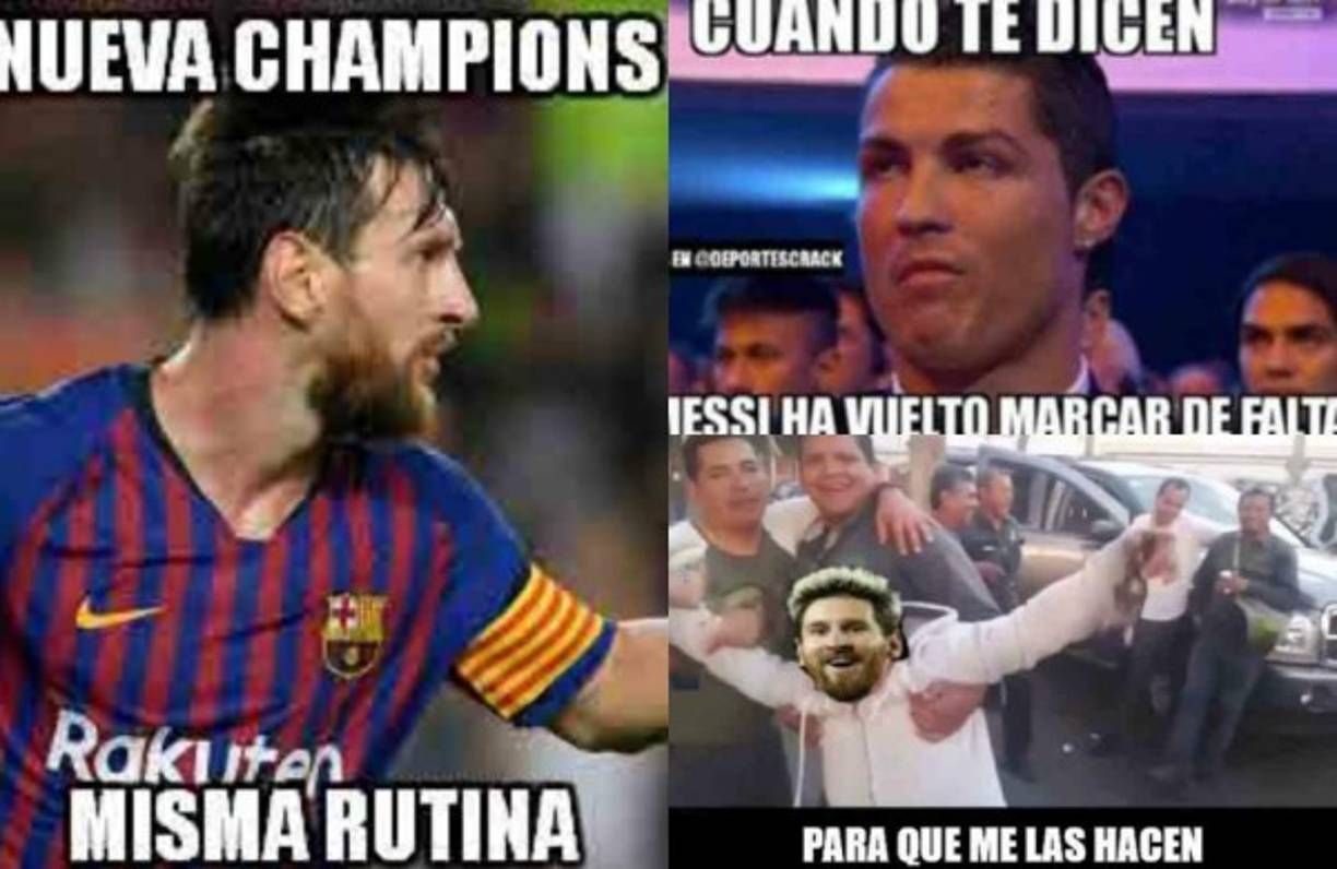 El Barcelona goleó 4-0 al PSV Eindhoven, con triplete de Leo Messi, este martes en la primera jornada de la Liga de Campeones. Los memes no podían faltar.