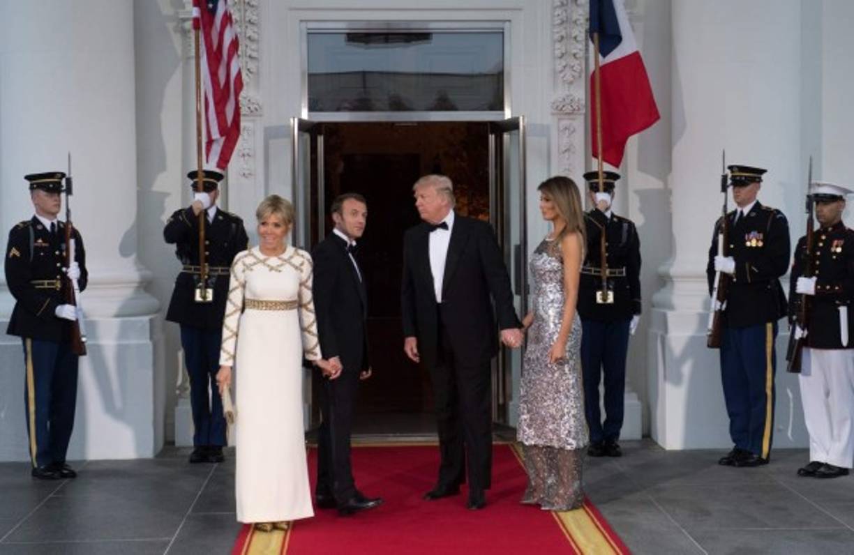 (From top) Eric Trump, son of the US President, daughter and Senior Advisor to the US President Ivanka Trump, US First Lady Melania Trump, daughter of the US President Tiffany Trump and Donald Trump Jr., son of the US President, are seen ahead of the first presidential debate at the Case Western Reserve University and Cleveland Clinic in Cleveland, Ohio on September 29, 2020. (Photo by Jim WATSON / AFP)