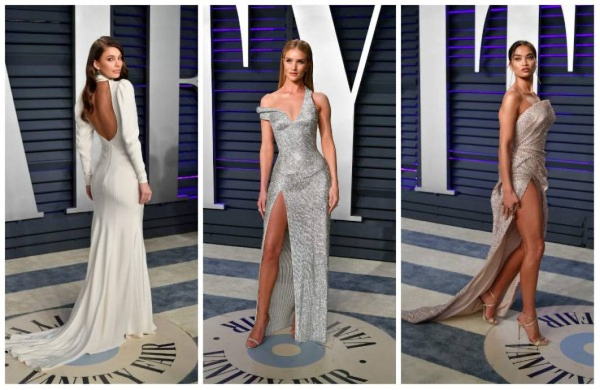 El after party de los Oscar's organizado por la revista se llenó de celebridades, pero mientras algunas deseaban ponerse atuendos más cómodos tras la gala de premiación otras aprovecharon para lucirse.