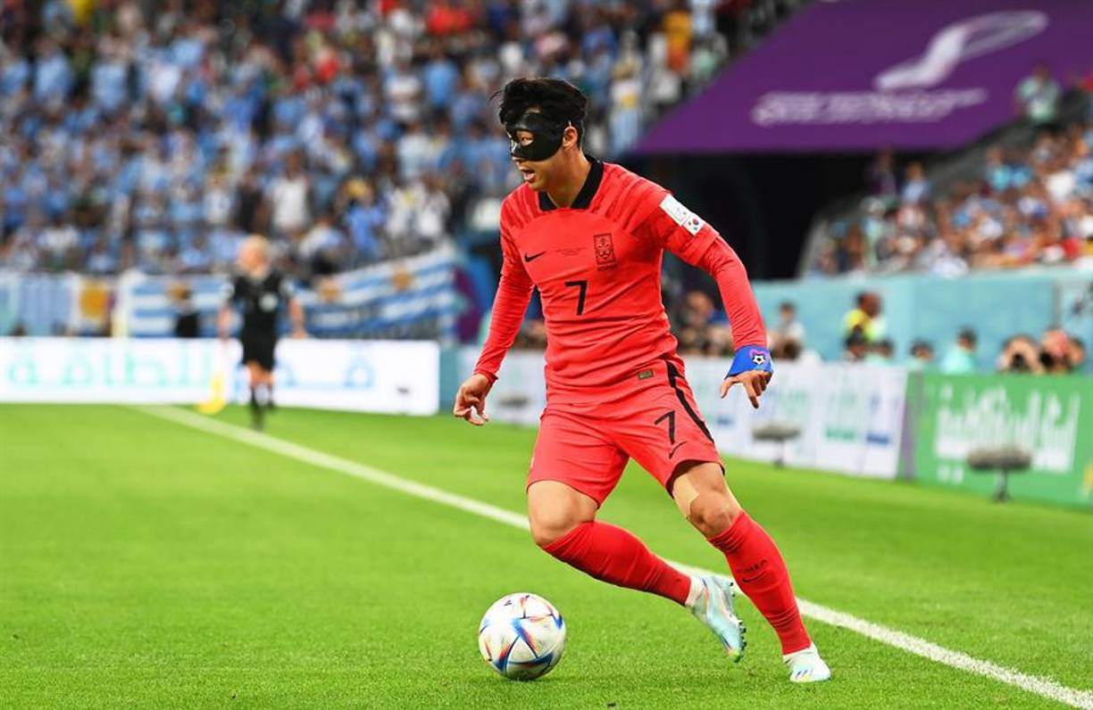 Heung Min Son como siempre comandó a la Selección de Corea del Sur, pero más adelante le daría un susto a su equipo.