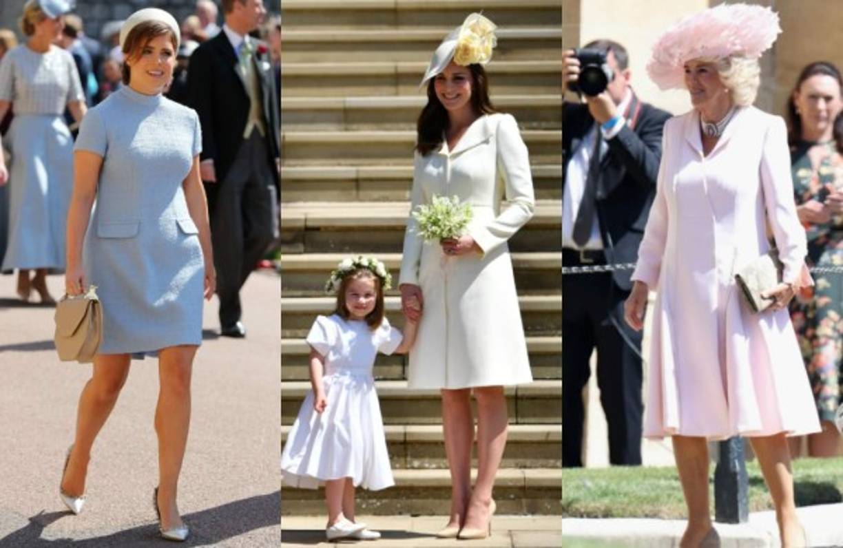 Mientras todas las miradas estaban puestas en el príncipe Harry y Meghan Markle, muchos no notaron como llegaron algunos miembros de la familia real al enlace.