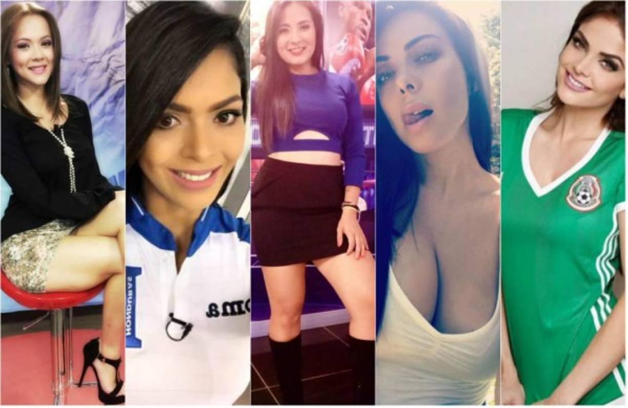 En la previa del duelo de este martes entre Honduras y México, te presentamos las periodistas más bellas y sexys de ambos países. Son chicas que además de su belleza, son muy talentosas.