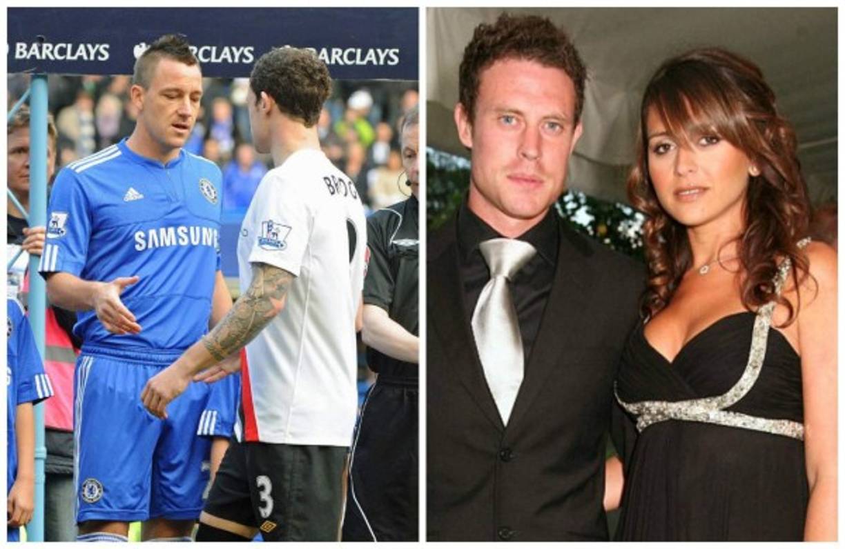 Uno de los casos conocidos de relaciones extramaritales es el de John Terry. El inglés mantuno una relación con la modelo Vanessa Perroncel, quien era novia del jugador Wayne Bridge, por aquel entonces compañero de Terry en el Chelsea y en la selección inglesa. Bridge decidió cambiar de equipo, se fue al Manchester City y en un encuentro entre ambos clubes se negó a darle la mano a Terry.