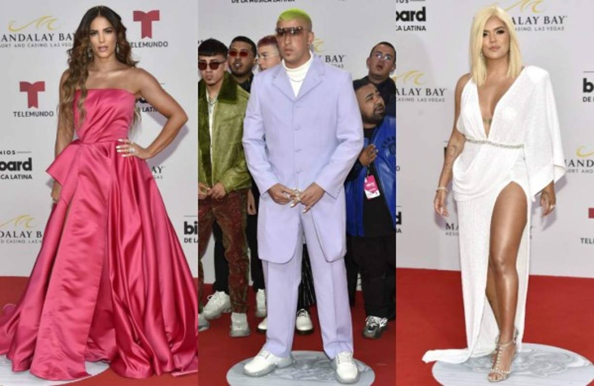 Mira los atuendos más llamativos de la 21 entrega de los premios celebrados este 25 de abril en Las Vegas, EEUU.