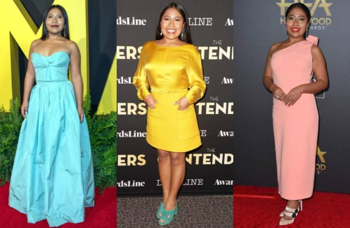 La recién nominada a los premios de la Academia tendrá un gran reto de moda cuando asista a los Premios Óscar 2019 con millones de ojos encima vigilando cada uno de sus movimientos.<br/><br/>Echamos un vistazo a sus atuendos pasados durante sus desfiles por las alfombras rojas para tener una idea de su evolución de estilo de la mexicana en los últimos meses.