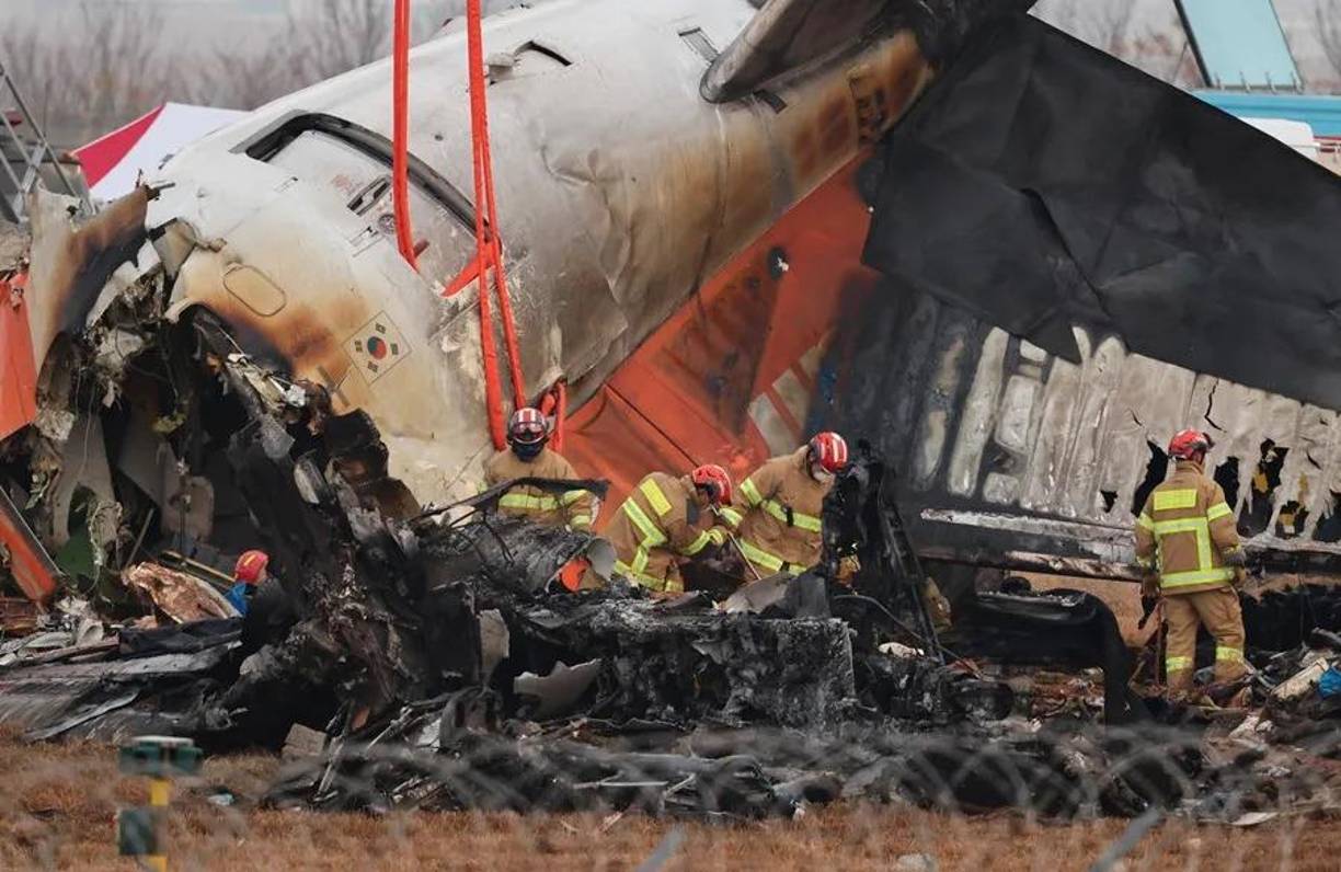 A bordo viajaban 181 personas, seis de la tripulación (piloto, copiloto y cuatro auxiliares) y 175 pasajeros, de los que 173 eran surcoreanos, en su mayoría personas que retornaban de vacaciones en familia, y dos de nacionalidad tailandesa.
