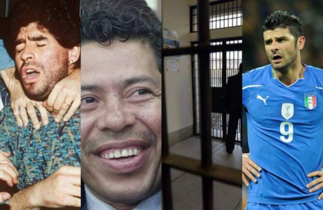 De la cancha a prisión, son varios los cracks que han tenido problema con la justicia en diferentes lugares.