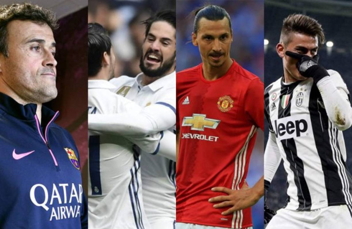 Los rumores y fichajes siguen y hoy no es la excepción. Luis Enrique es oficial que se va del Barcelona, Isco y Morata estarían saliendo del Real Madrid, Alexis Sánchez dejará el Arsenal, Dybala sorprende con lo que planea hacer. Repasa los rumores.