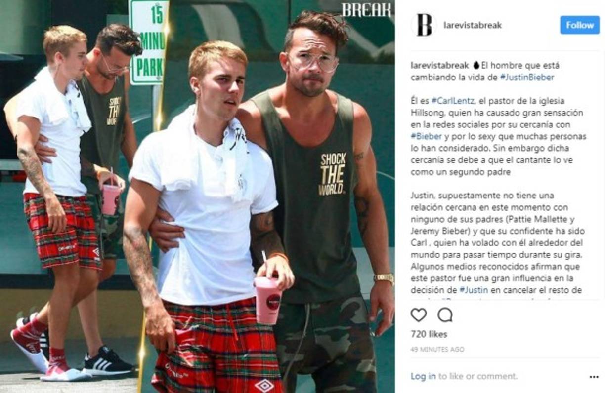 El pastor ha saltado a la fama por ser el consejero espiritual del cantante canadiense Justin Bieber.