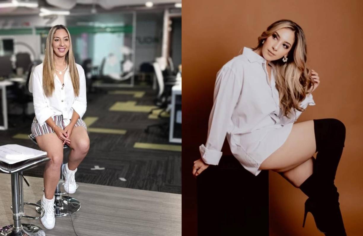 Una bella reportera mexicana se ha robado las miradas luego que llegó a San Pedro Sula para darle cobertura al juego Olimpia vs Atlas por la ida de octavos de final de la Liga de Campeones de Concacaf.