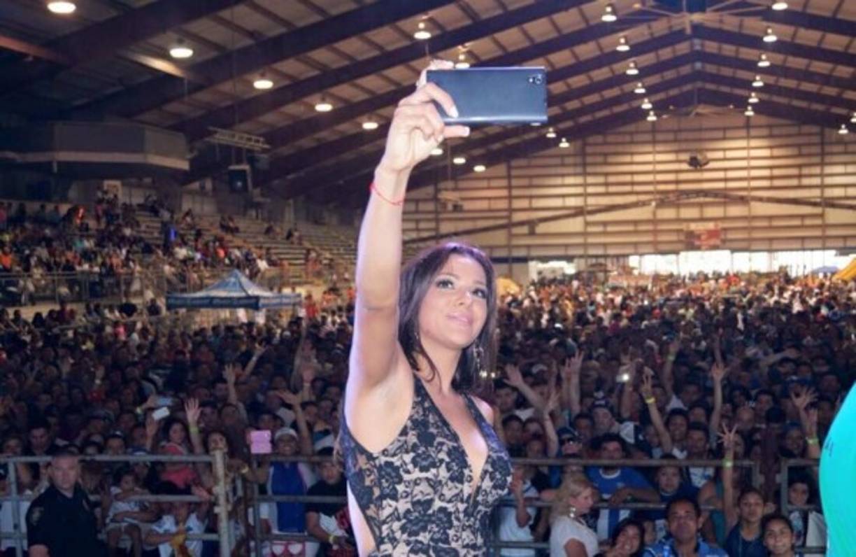 Nathalia Casco ha partido en varios eventos con la comunidad hondureña en los Estados Unidos.