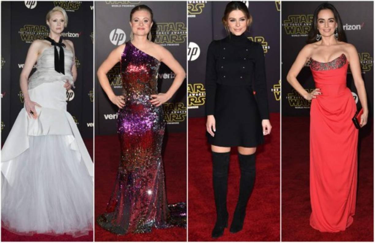 Gwendoline Christie, Bonnie Piesse, Maria Menounos y Ana de la Reguera.