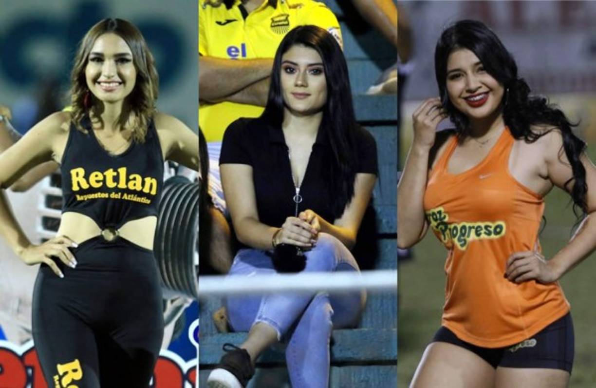 Ellas son las bellas chicas que engalanaron la sexta jornada del Torneo Clausura 2018, en la víspera del Día de San Valentín.