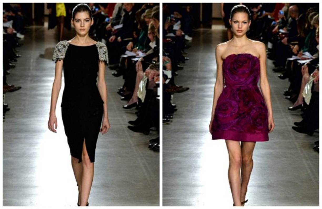 Colección Otoño-Invierno 2015 de la marca Oscar de la Renta.