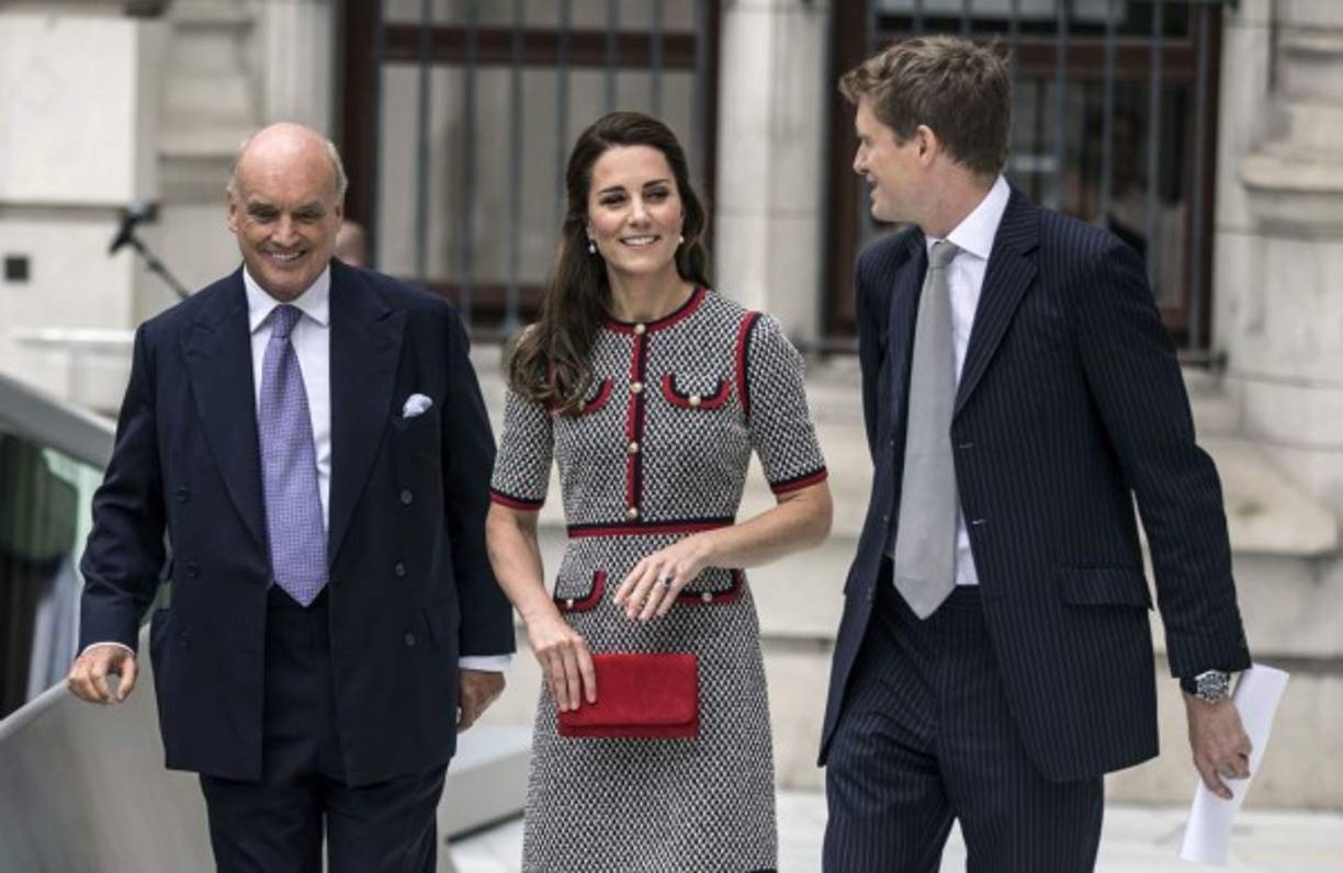 La Duquesa Cambridge visitó el museo Victoria & Albert esta semana para la inauguración de una nueva exhibición