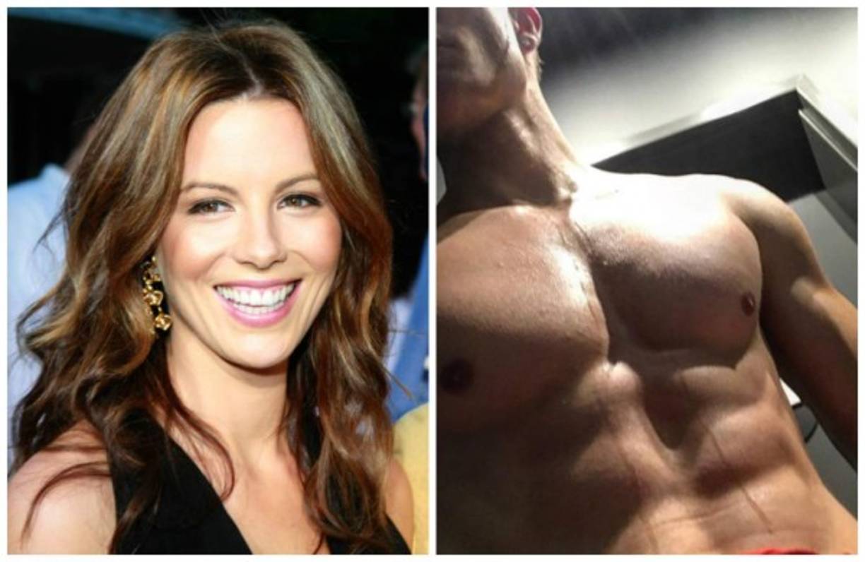 La actriz Kate Beckinsale, de 43 años, fue captada la madrugada de ayer besando a un chico de 21 años, a la salida del club nocturno Villa Lounge, en Hollywood.