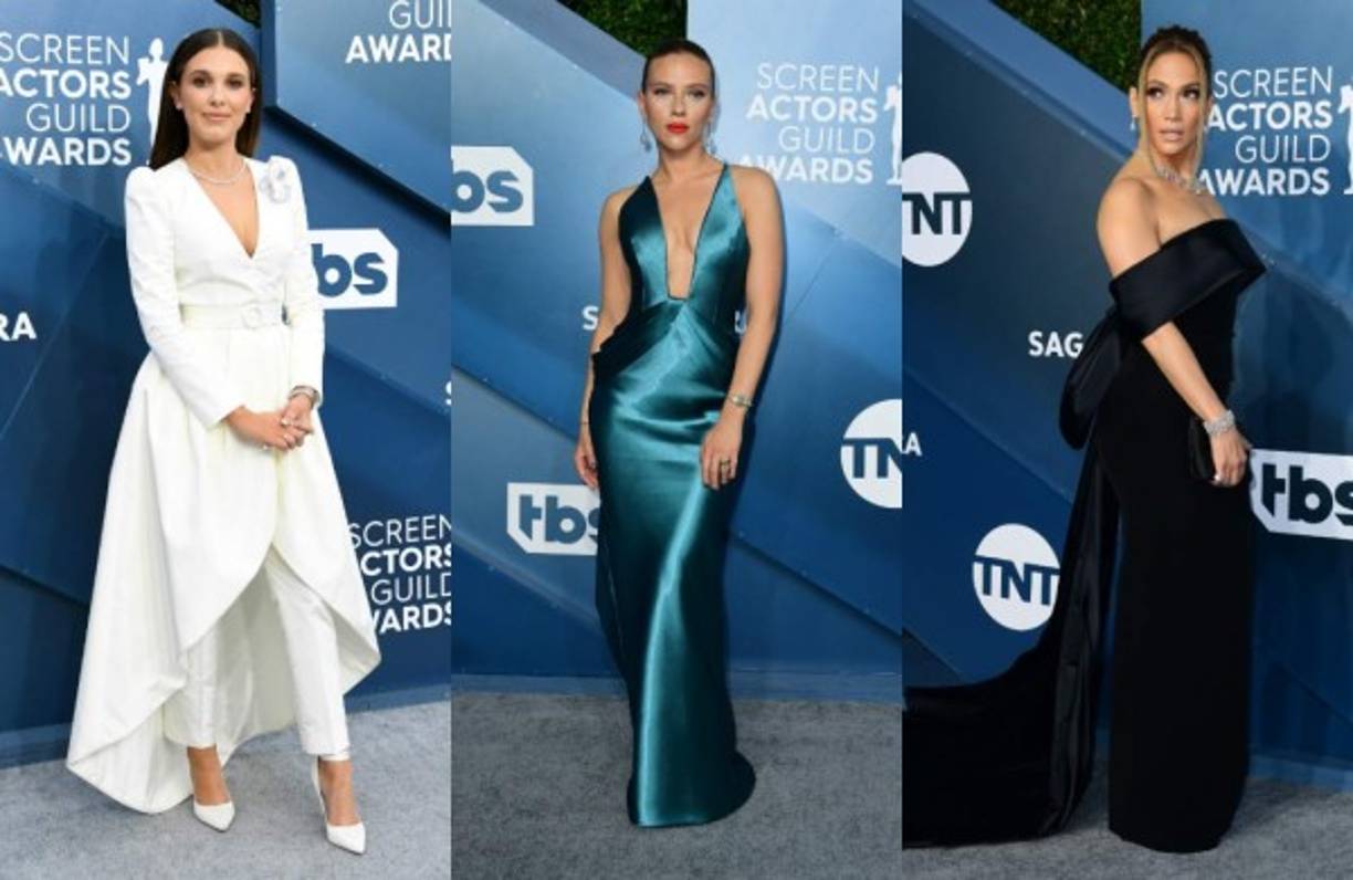 Estas celebridades deslumbraron con sus atuendos acertados y llenos de glamour en la alfombra de los SAG Awards 2020.