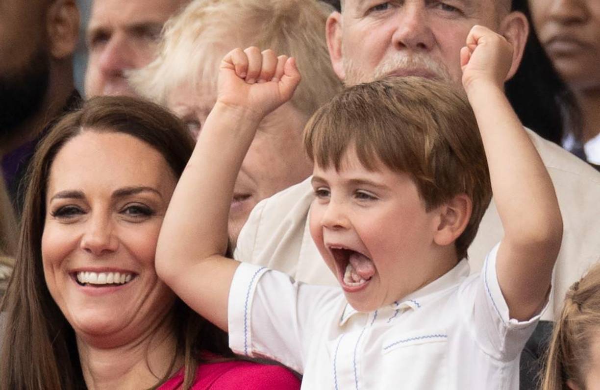 FOTOS: El berrinche del príncipe Louis que hizo incomodar a Kate Middleton