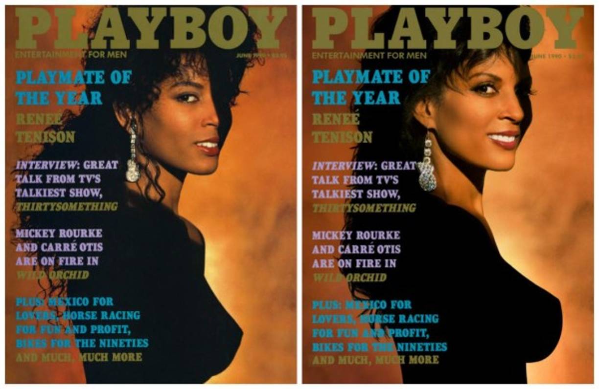 Reneé Tenison fue la modelo del año de ‘Playboy’ en 1990, y se convirtió en la primera afroamericana en ser elegida como ‘playmate’ del año.