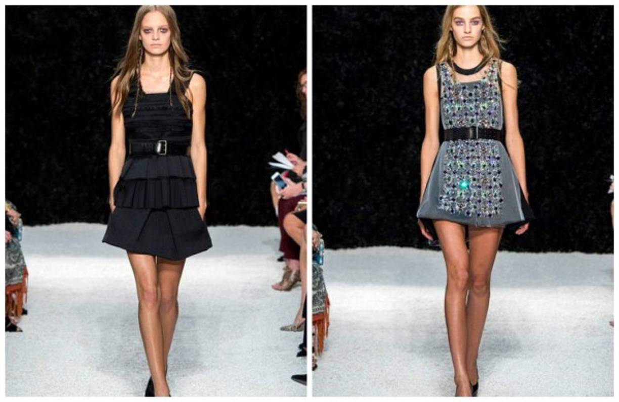 Colección Otoño-Invierno 2015 de la marca Vera Wang.