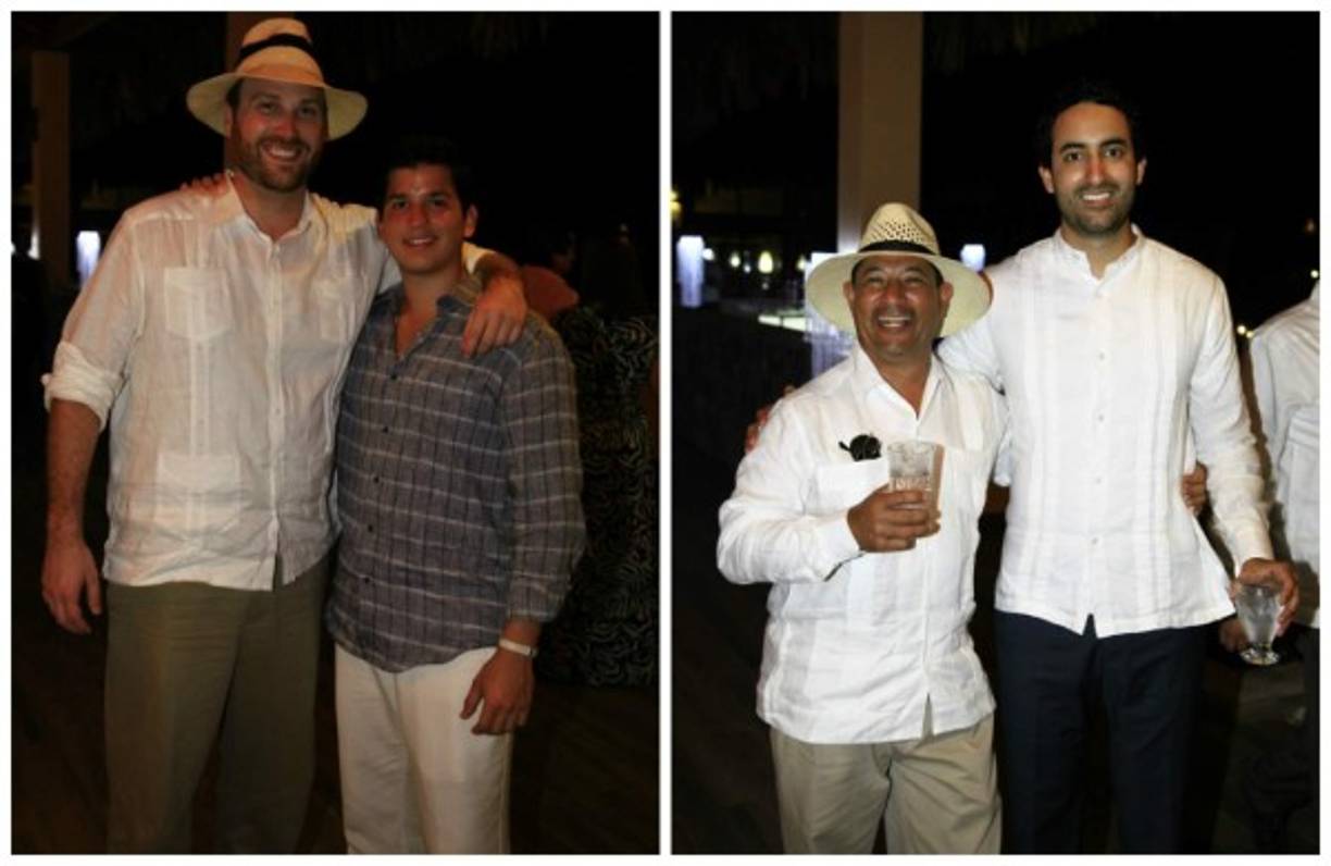 Jameson Hull y Jonathan Porta. Jaime Maradiaga y Alberto Zacapa.