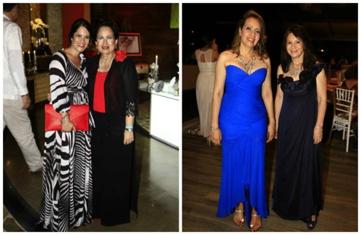 Beatriz Martínez y Gracia Villeda. Suyapa Machado y Laura Núñez.
