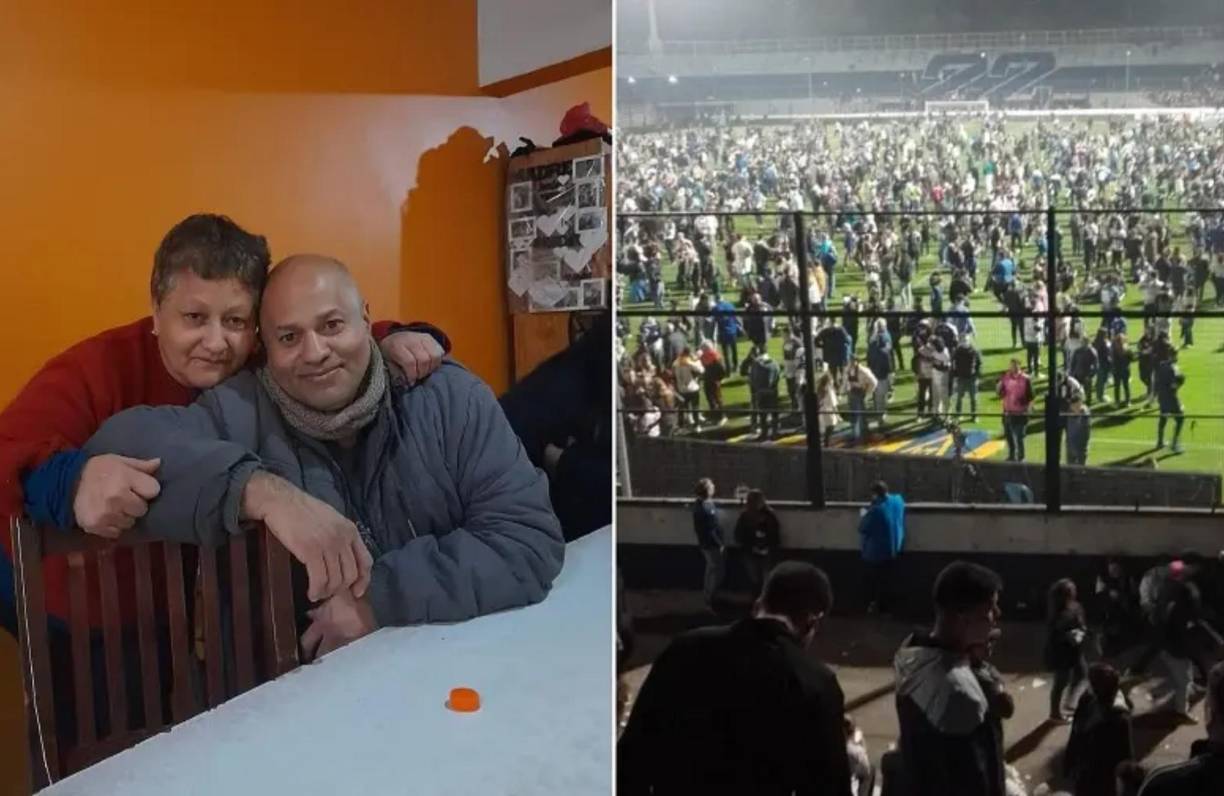 Las autoridades del hospital San Martín de La Plata confirmaron el fallecimiento de César Regueiro, de 57 años, a causa de un paro cardiorespiratorio mientras era trasladado desde el estadio de Gimnasia al centro asistencial.