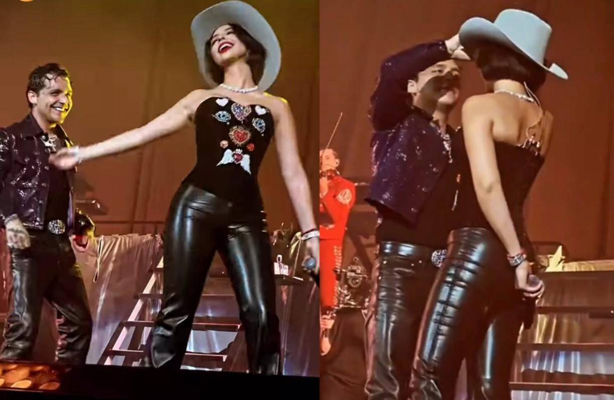 La hija de Pepe Aguilar se adelantó y dio a conocer la noticia de su unión a la revista Hola! Américas, donde reveló estar viviendo una etapa de amor con el intérprete de “Adiós Amor”, que en realidad ya había comenzado antes.