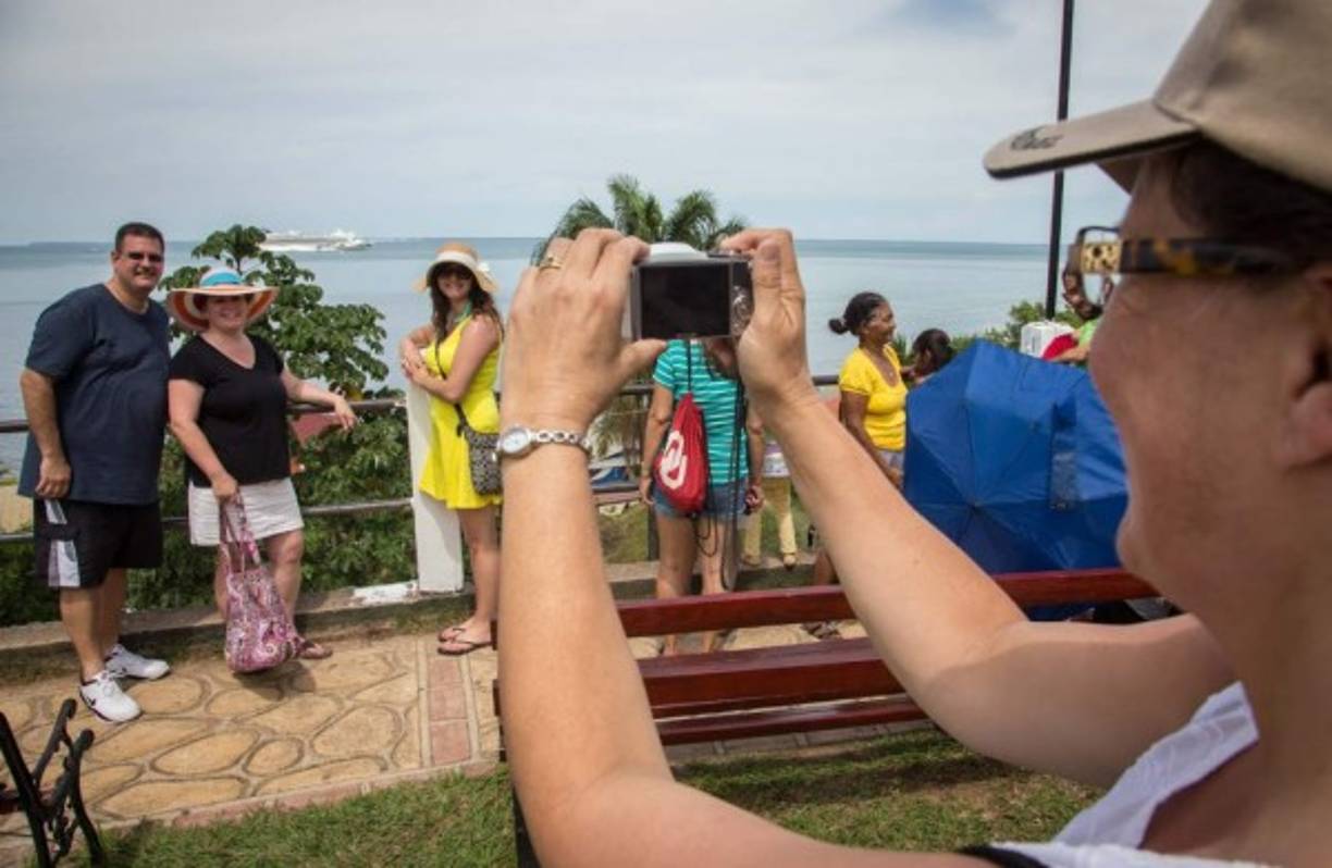Un bonito recuerdo se llevaron de los pobladores de Trujillo en Honduras.