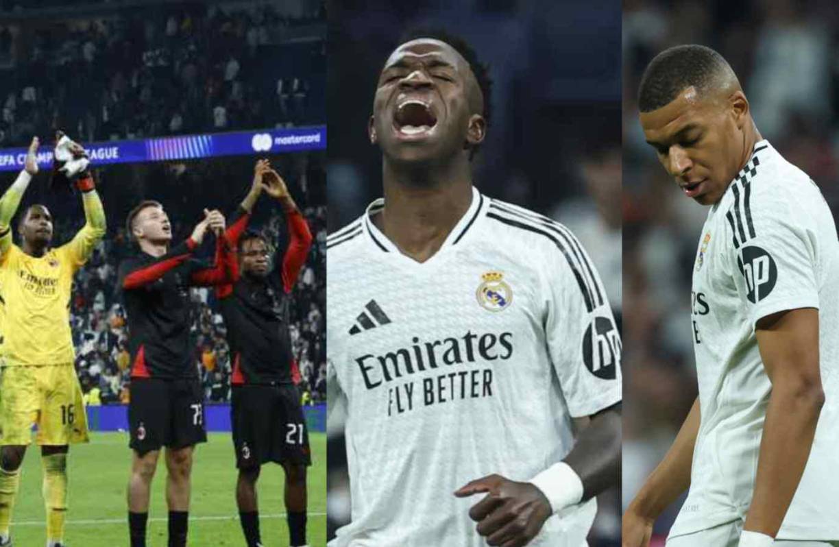 Real Madrid sufrió una amarga derrota del AC Milan en la Liga de Campeones de Europa.