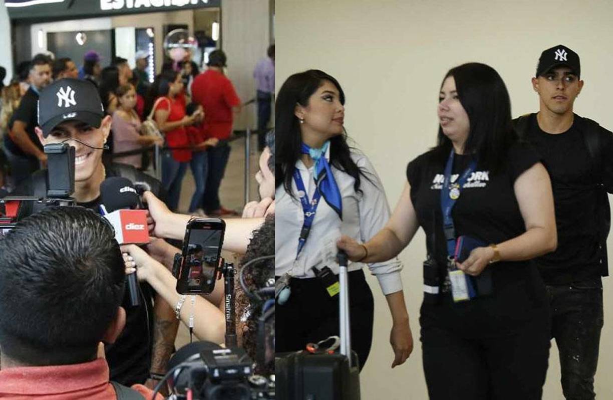 Luis Palma arribó este martes a Honduras para reportarse con la selección hondureña y encarar los duelos ante México por la Nations League de Concacaf.