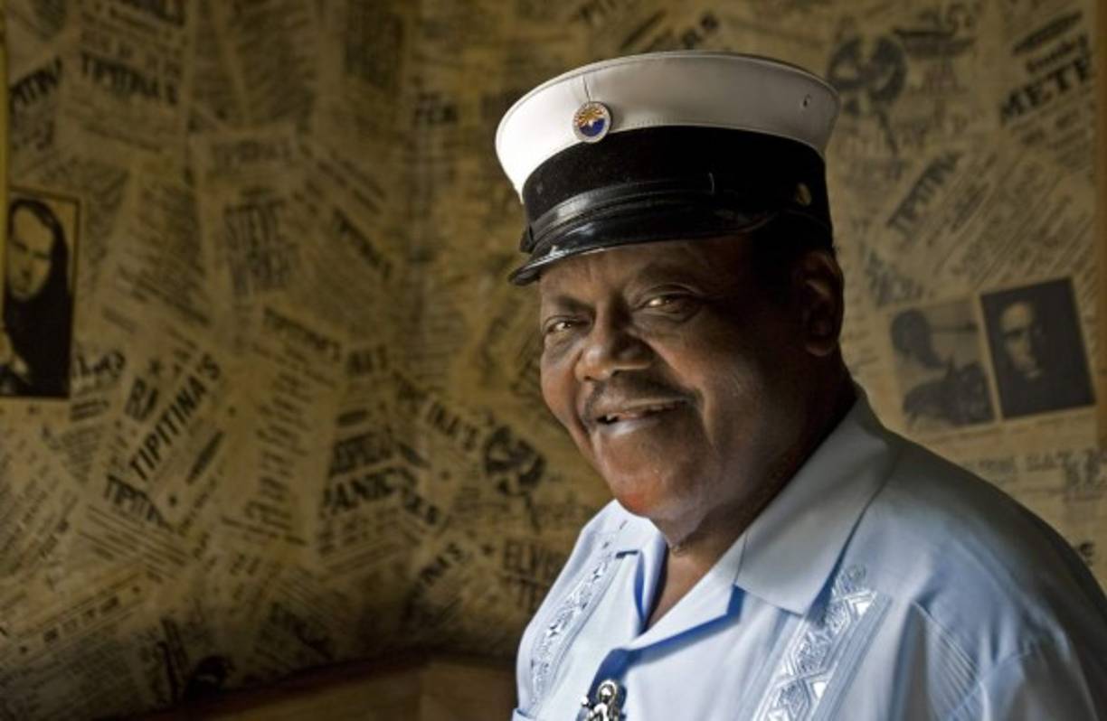FATS DOMINO, 89 años, pianista y cantante estadounidense, pionero del rock'n'roll. Falleció el 24 de octubre <br/>