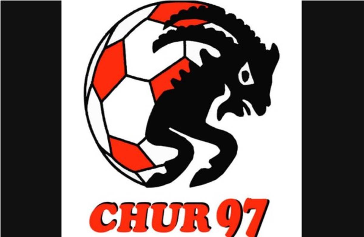 Chur 97 - Parece un 'chupacabras' o un monstruo, pero en realidad es el escudo de un equipo de Suiza, quien juega en la Liga 2.