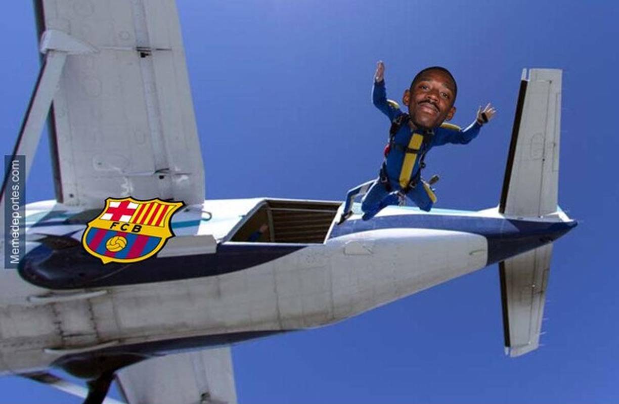 Los memes de la eliminación del Barcelona en la Copa del Rey con Dembélé y Xavi protagonistas