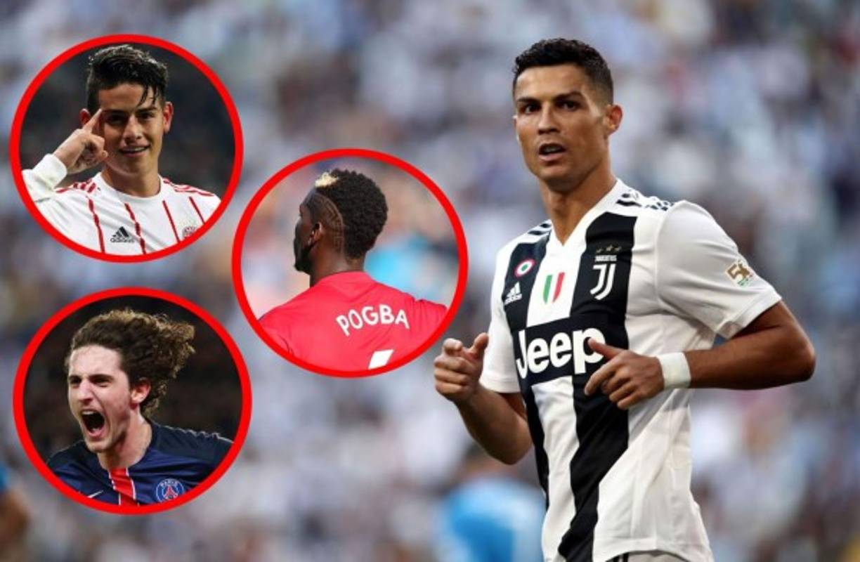La Juventus busca en el mercado de fichajes a grandes jugadores para armar un equipazo junto con Cristiano Ronaldo. El equipo italiano tiene estos nombres en su agenda.