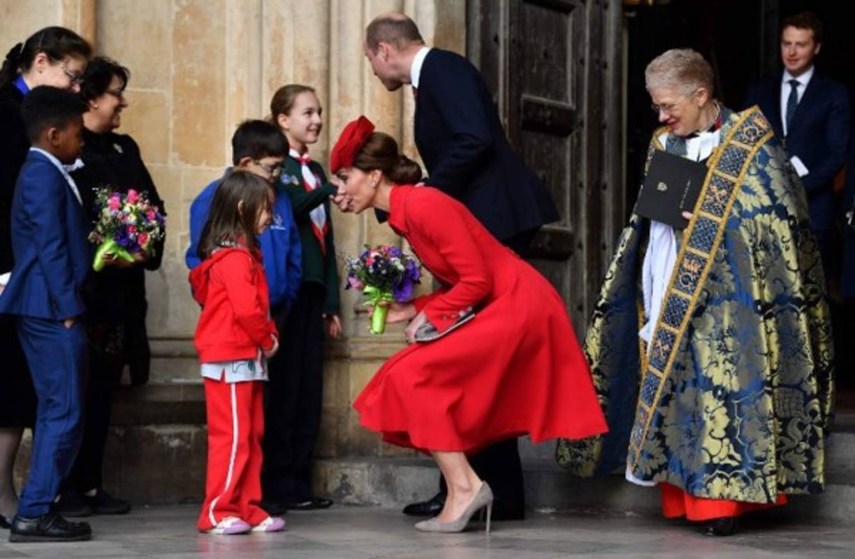 Los duques de Cambridge se mantienen más apegados al protocolo real.