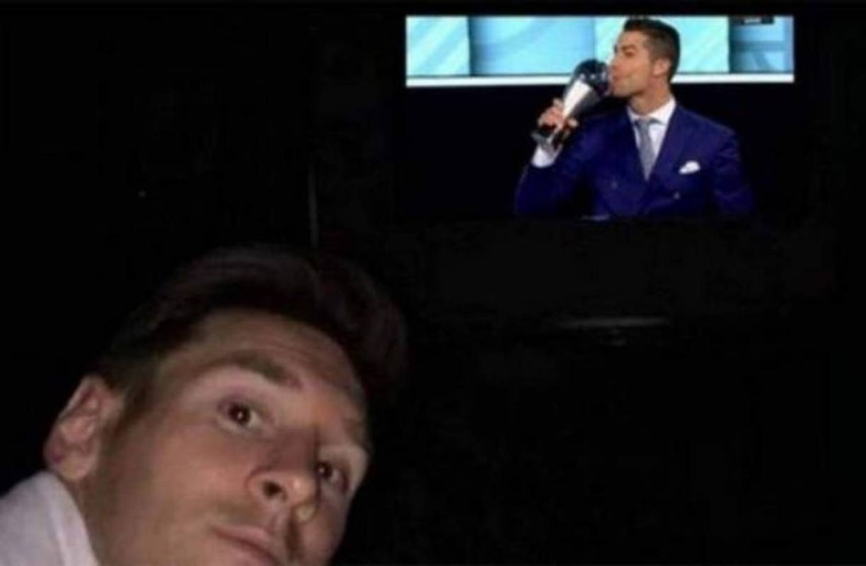 Cristiano Ronaldo, Luka Modric y Mohamed Salah, han sido los finalistas para el The Best quedando fuera de la lista Messi. Inmediatamente las redes sociales han estallado con ingeniosos memes.