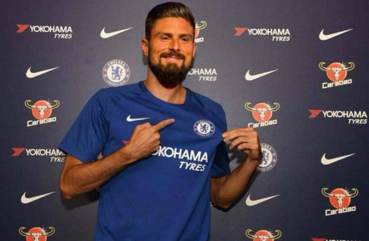 OFICIAL: El delantero francés Giroud, presentado como nuevo jugador del Chelsea