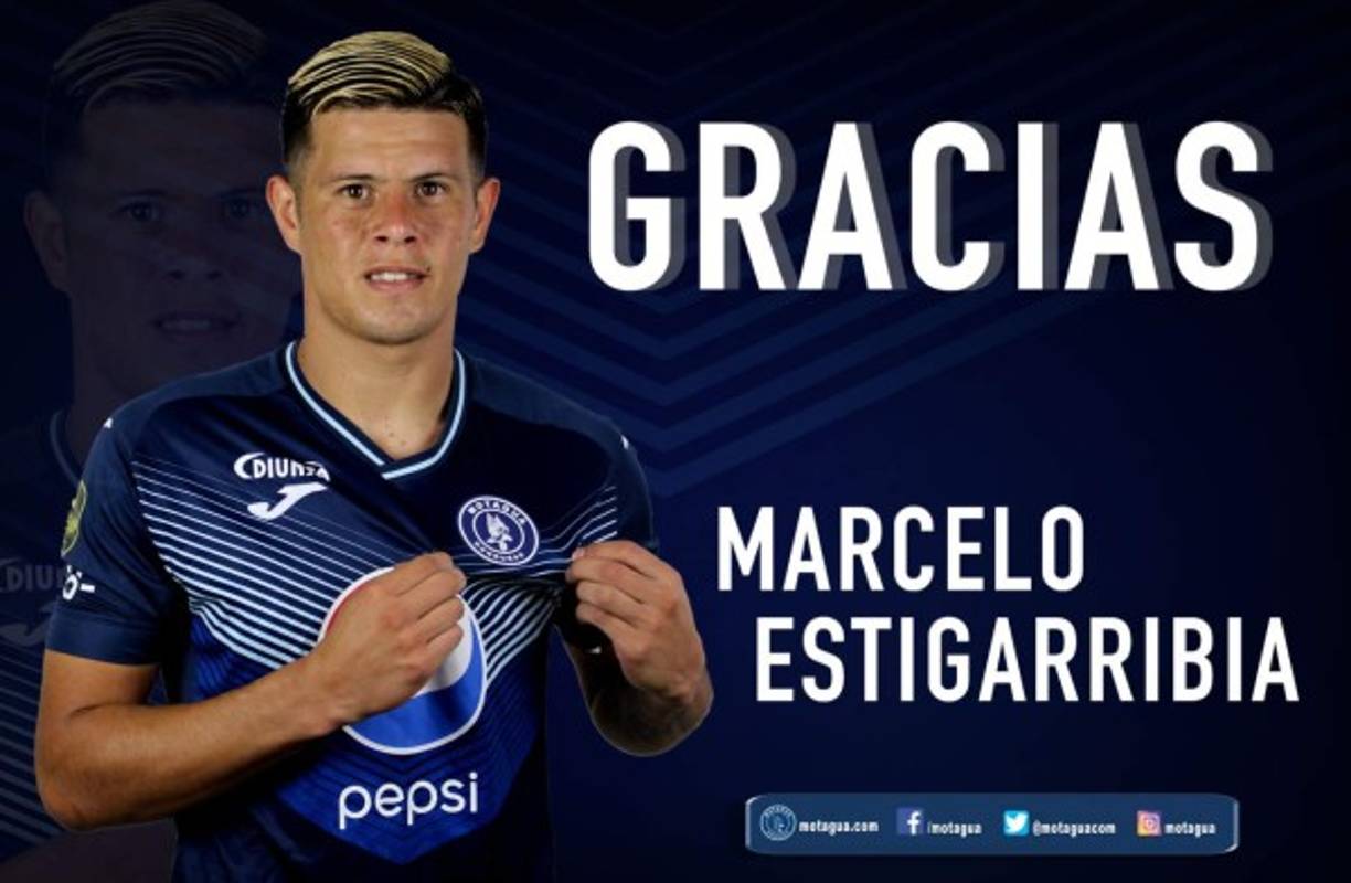 El Motagua hizo oficial la marcha del delantero paraguayo Marcelo Estigarribia que se irá a jugar a la Segunda División de Argentina.