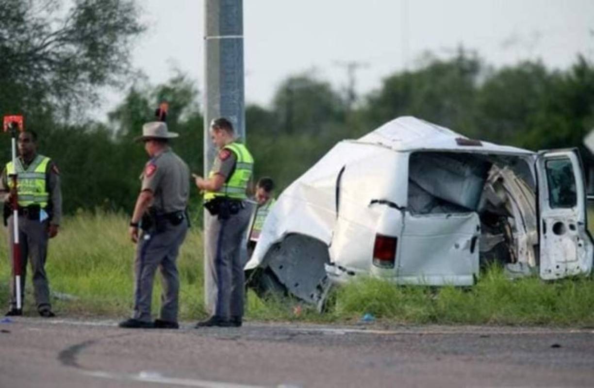 Tres meses duró su viaje hacia EEUU. Los familiares de Barralaga identificaron al joven, fallecido en el trágico accidente de los últimos días en McAllen, Texas, donde murieron diez migrantes (seis hondureños), cuando viajaban hacinados en una furgoneta. Cortesía: Telemundo<br/><br/>