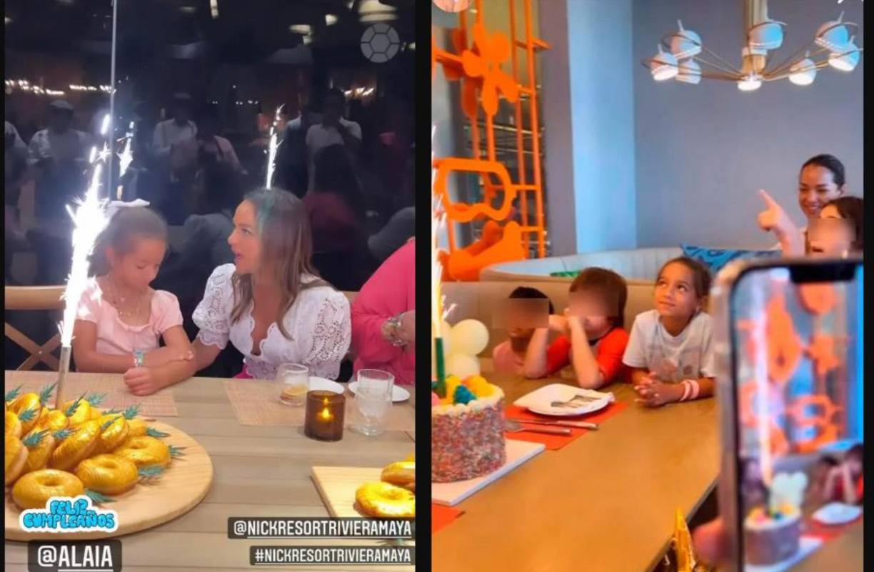 Tanto Tono como adamari compartieron fotos en el festejo de su hija. 